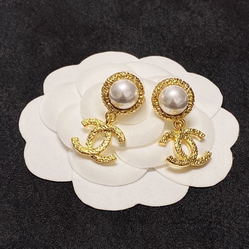 Ch*el earrings